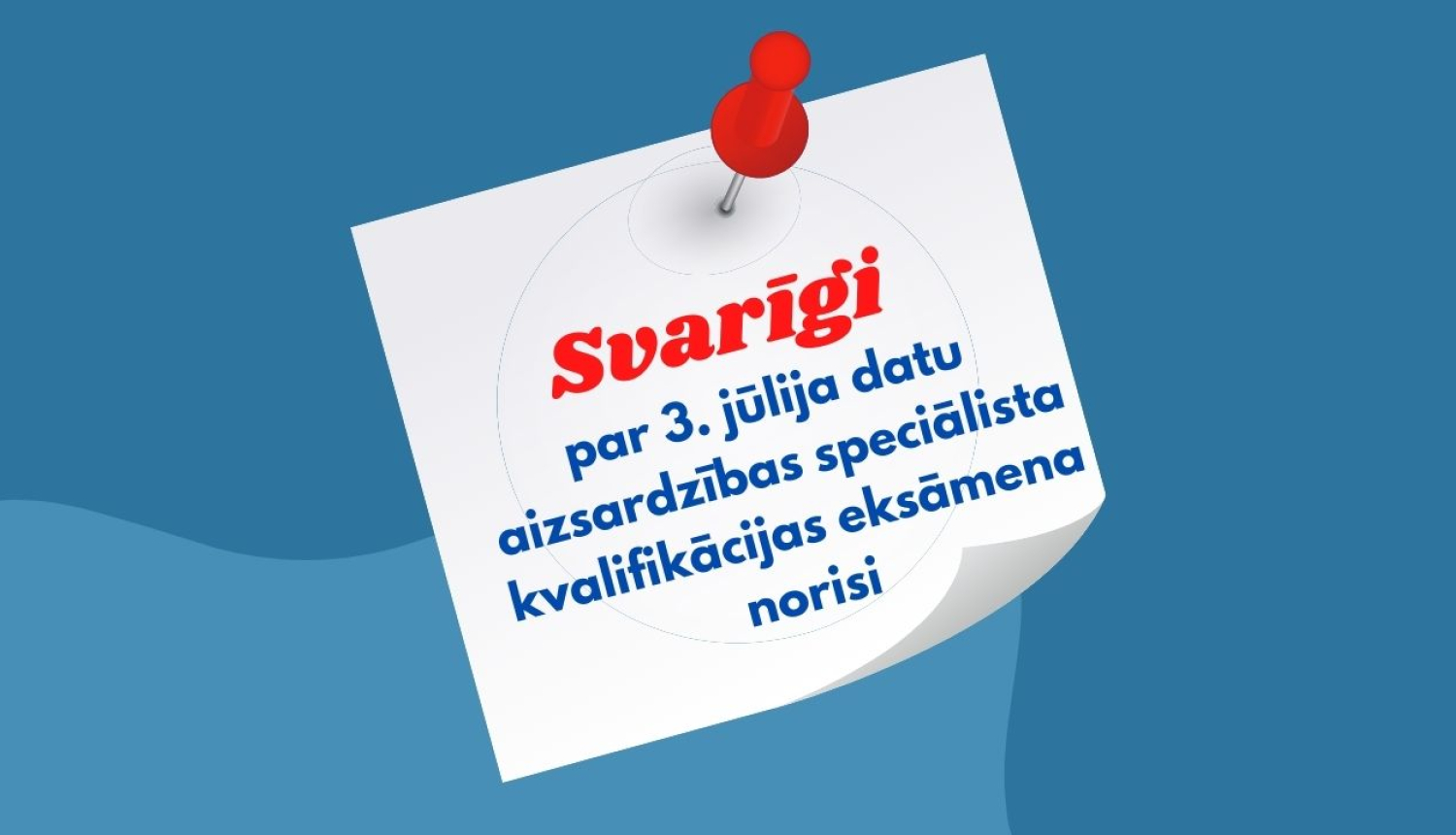 par datu eksāmenu
