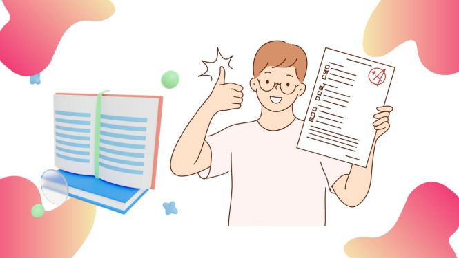 Puisis, kurš rokā tur testu ar atzīmi A+