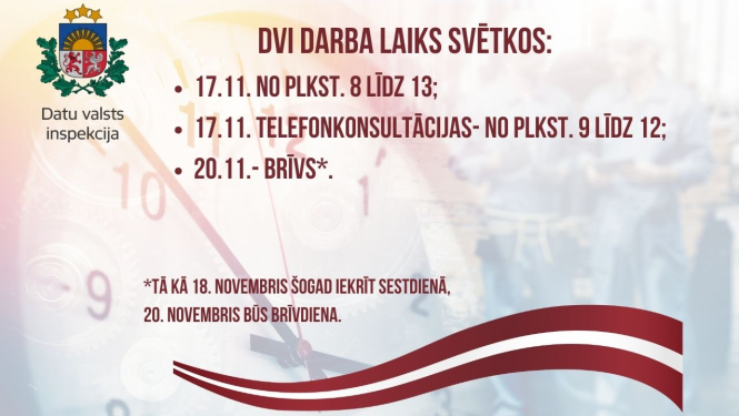 Darba laiks 17.11.