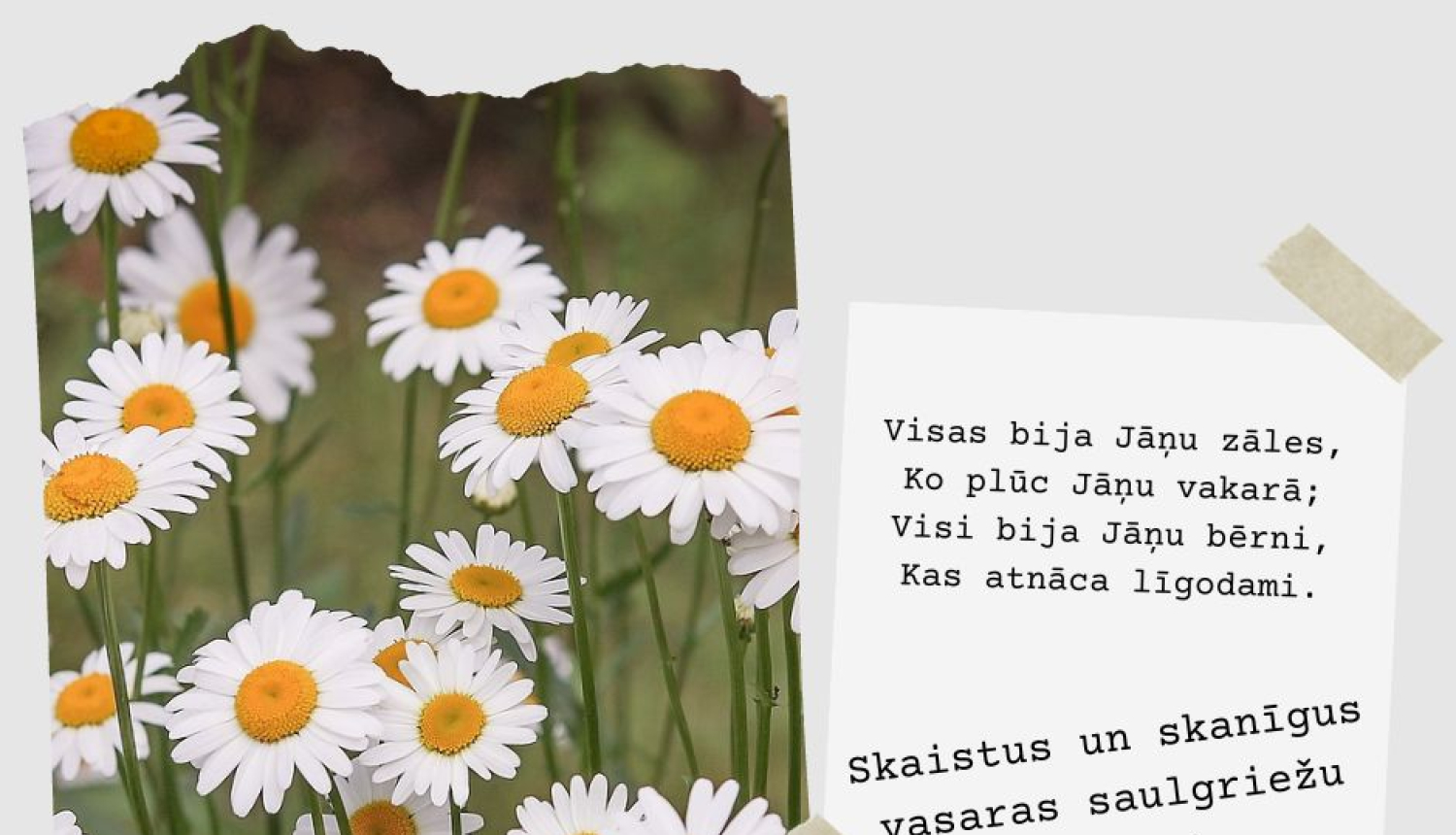 Sveiciens saulgriežu svētkos